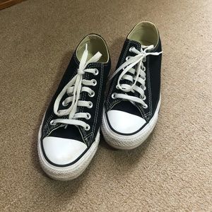 SOLD Converse Black Low Top Sneaker